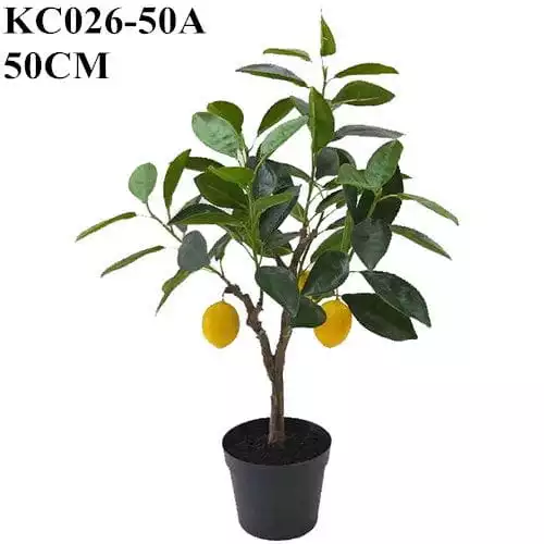 Artificial Lemon Tree Potted Plants, 30 CM ~ 50 CM
